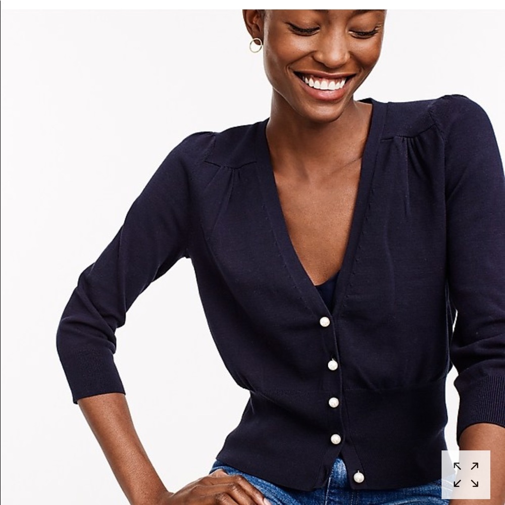 JCrew fitted cardigan